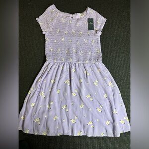 Abercrombie Kids purple floral dress!